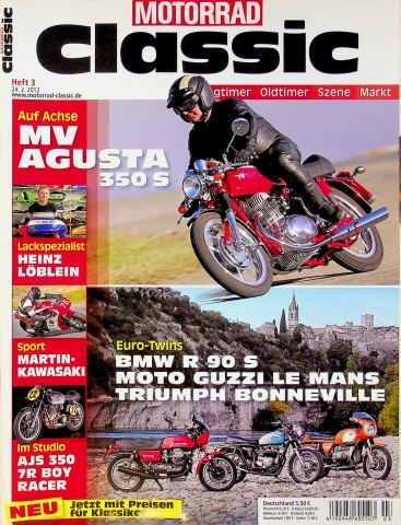 Deckblatt Motorrad Classic (03/2012)